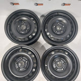 Roue en acier usagée Noir Inc02 / Dimensions : 15x6 / Boulons : 5x112mm