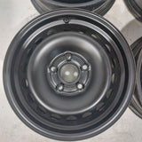 Roue en acier usagée Noir Inc02 / Dimensions : 15x6 / Boulons : 5x112mm
