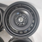 Roue en acier usagée Noir Inc02 / Dimensions : 15x6 / Boulons : 5x112mm