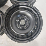 Roue en acier usagée Noir Inc02 / Dimensions : 15x6 / Boulons : 5x112mm