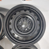 Roue en acier usagée Noir Inc06 / Dimensions : 16x6.5 / Boulons : 5x114.3mm