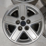 Roue en aluminium usagée Ford Silver / Dimensions : 15x6.5 / Boulons : 5x114.3mm