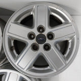 Roue en aluminium usagée Ford Silver 02 / Dimensions : 15x6.5 / Boulons : 5x114.3mm