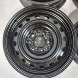 Roue en acier usagée Noir Inc10 / Dimensions : 16x6.5 / Boulons : 5x114.3mm