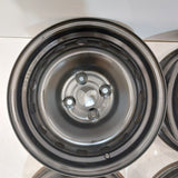 Roue en acier usagée Noir Inc02 / Dimensions : 14x5.5 / Boulons : 4x100mm