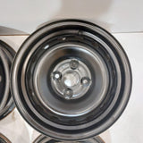 Roue en acier usagée Noir Inc02 / Dimensions : 14x5.5 / Boulons : 4x100mm