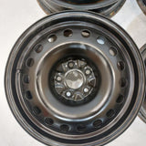 Roue en acier usagée Noir Inc02 / Dimensions : 17x7 / Boulons : 5x114.3mm