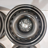 Roue en acier usagée Noir Inc02 / Dimensions : 17x7 / Boulons : 5x114.3mm