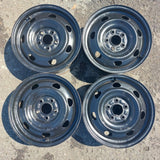 Roue en acier usagée Mazda Noir02 / Dimensions : 16x6.5 / Boulons : 5x114.3mm
