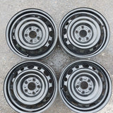Roue en acier usagée Mazda Noir03 / Dimensions : 16x6.5 / Boulons : 5x114.3mm