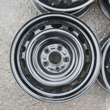 Roue en acier usagée Mazda Noir03 / Dimensions : 16x6.5 / Boulons : 5x114.3mm