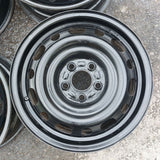 Roue en acier usagée Mazda Noir03 / Dimensions : 16x6.5 / Boulons : 5x114.3mm