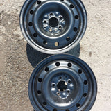 Roue en acier usagée Noir Inc15 / Dimensions : 16x6.5 / Boulons : 5x114.3mm
