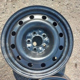 Roue en acier usagée Noir Inc15 / Dimensions : 16x6.5 / Boulons : 5x114.3mm