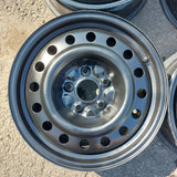 Roue en acier usagée Volkswagen Noir / Dimensions : 15x6 / Boulons : 5x112mm