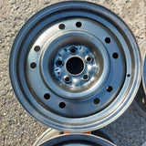 Roue en acier usagée Noir Inc03 / Dimensions : 16x7 / Boulons : 5x114.3mm