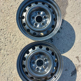 Roue en acier usagée Noir Inc05 / Dimensions : 15x6.5 / Boulons : 5x114.3mm