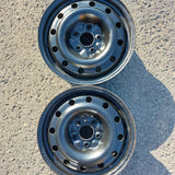 Roue en acier usagée DTD X40914 02 / Dimensions : 16x6.5 / Boulons : 5x114.3mm