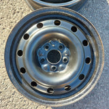 Roue en acier usagée DTD X40914 02 / Dimensions : 16x6.5 / Boulons : 5x114.3mm