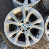 Roue en aluminium usagée BMW Silver 02 / Dimensions : 17x8 / Boulons : 5x120mm