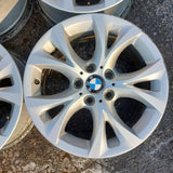 Roue en aluminium usagée BMW Silver 02 / Dimensions : 17x8 / Boulons : 5x120mm