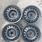 Roue en acier usagée Noir Inc 16 / Dimensions : 16x6.5 / Boulons : 5x114.3mm