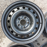 Roue en acier usagée Noir Inc 16 / Dimensions : 16x6.5 / Boulons : 5x114.3mm