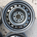 Roue en acier usagée Noir Inc 16 / Dimensions : 16x6.5 / Boulons : 5x114.3mm
