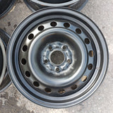Roue en acier usagée Noir Inc 16 / Dimensions : 16x6.5 / Boulons : 5x114.3mm