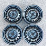 Roue en acier usagée DTD X41449 / Dimensions : 14x5.5 / Boulons : 4x100mm