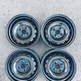Roue en acier usagée Hyundai Noir / Dimensions : 14x5.5 / Boulons : 4x100mm