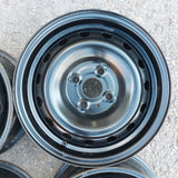 Roue en acier usagée Hyundai Noir / Dimensions : 14x5.5 / Boulons : 4x100mm