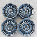 Roue en acier usagée Noir X99139N / Dimensions : 17x7 / Boulons : 5x114.3mm
