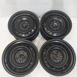 Roue en acier usagée Noir Inc17 / Dimensions : 16x6.5 / Boulons : 5x114.3mm