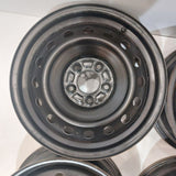 Roue en acier usagée Noir Inc17 / Dimensions : 16x6.5 / Boulons : 5x114.3mm