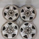 Roue en acier usagée Mazda Silver / Dimensions : 17x7 / Boulons : 5x114.3mm