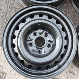 Roue en acier usagée Noir Inc05 / Dimensions : 16x6.5 / Boulons : 5x127mm