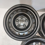 Roue en acier usagée Hyundai Noir 02 / Dimensions : 15x5.5 / Boulons : 5x114.3mm