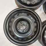 Roue en acier usagée Ford Noir / Dimensions : 15x6 / Boulons : 4x108mm