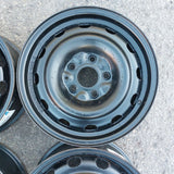 Roue en acier usagée Mopar Noir / Dimensions : 16x6.5 / Boulons : 5x127mm