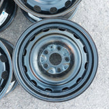 Roue en acier usagée Mopar Noir / Dimensions : 16x6.5 / Boulons : 5x127mm