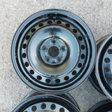 Roue en acier usagée Ford Noir / Dimensions : 16x6.5 / Boulons : 5x108mm