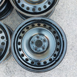 Roue en acier usagée Ford Noir / Dimensions : 16x6.5 / Boulons : 5x108mm